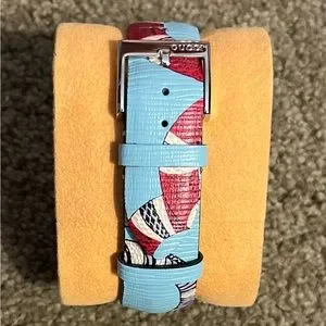 Gucci | Accessories | Gucci G Timeless Light Blue Leather  display picture 1